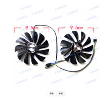 Graphics Card Fan FDC10U12S9-C For XFX RX5500XT 5600 XT Black Wolf Warrior Edi