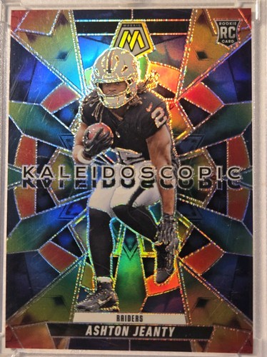 Ashton Jeanty #9 2025 Panini Mosaic Kaleidoscopic card