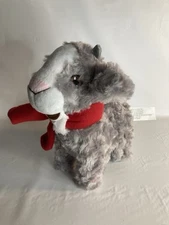 Gemmy Holiday Dancing Singing Screaming Christmas Goat Animated Rare Grey