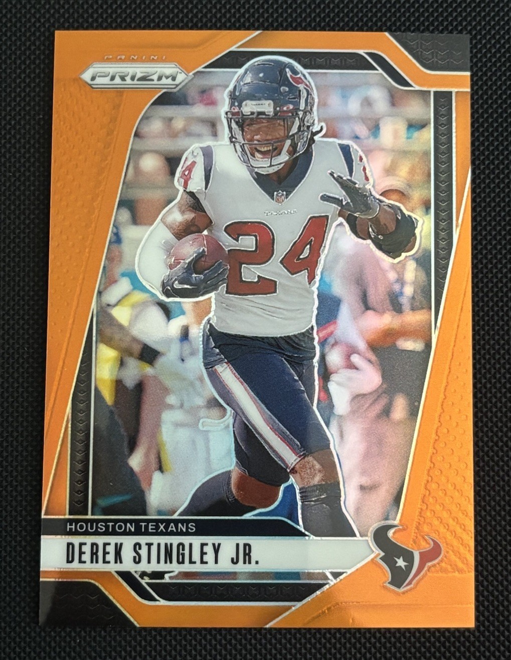 2025 Panini Prizm - Orange Prism -DEREK STINGLEY JR. No. 174/249