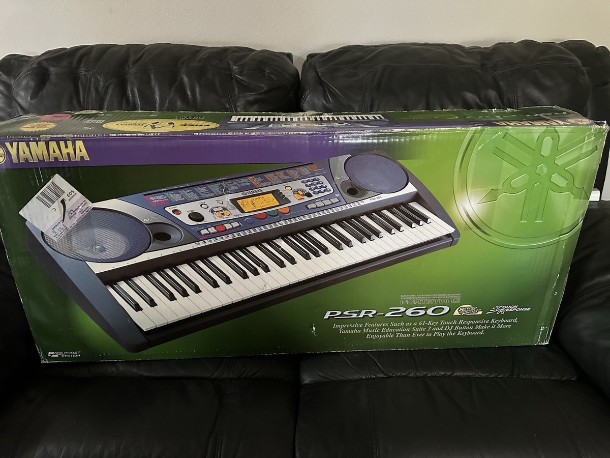YAMAHA PSR-260 61鍵盤 MIDIキーボード 電子ピアノ 動作品 YAMAHA PSR-260 61鍵盤 MIDIキーボード 電子ピアノ 動作品 - メルカリ