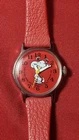 Vintage Snoopy Wristwatch Swiss Manual Mechanical Running