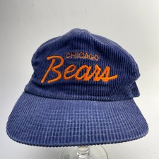 Vintage Chicago Bears Corduroy Hat The Cord Official NFL