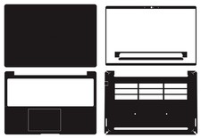 Carbon Vinyl Sticker Skin Cover for Dell Pro Max 16 MC16250 Laptop Decals Guard
