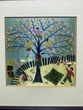 Chinese  Embroidery  Painting  100% Handmade Stunning Traditional Artwork Silk