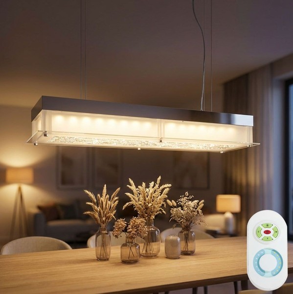 HäNgeleuchte Pendellampe Esszimmerlampe Dimmer Fernbedienung Led KüChenlampe-image