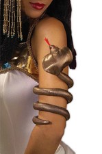 Brand New Egyptian Queen Asp Snake Armband Costume Accessory