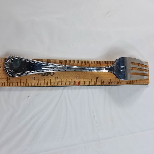 Waterford Somerset SET 4 Forks Salad Fork 7" SF glossy Stainless Vintage - Picture 7 of 7