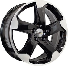 Alloy Wheels 20" Wolfhart Genesis 2 Black Pol For Vauxhall Insignia VXR A 09-16