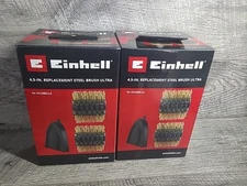 Lot Of 2 Surface Brush Einhell Picobella 4.5-in. Replacement Steel Brush Ultra
