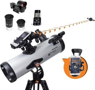 Celestron StarSense Explorer LT 114AZ App-Enabled Telescope   114mm Newtonian...