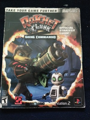 Rachet and Clank : Going Commando Official Strategy Guide (2003) Damaged Cover