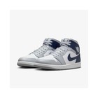 Nike Jordan 1 Mid Wolf Grey Midnight Navy DQ8426-104 Men's New