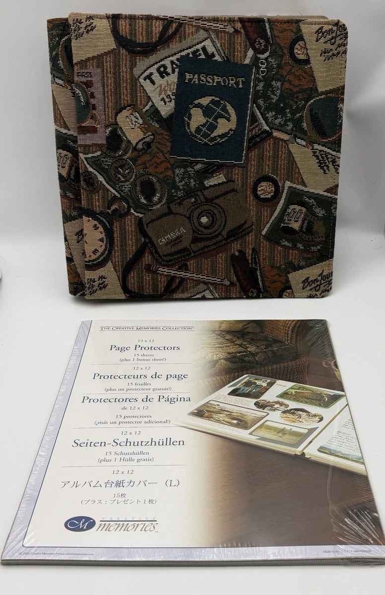Creative Memories 12x12 Album Vacation & Travel Scrapbooking
