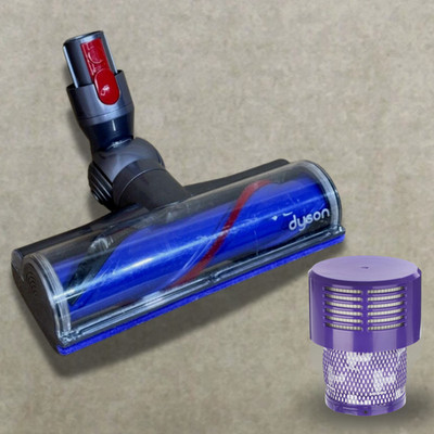 DYSON V10 SV12 Vacuum Motorhead Nozzle Head Animal Absolute With New Filters