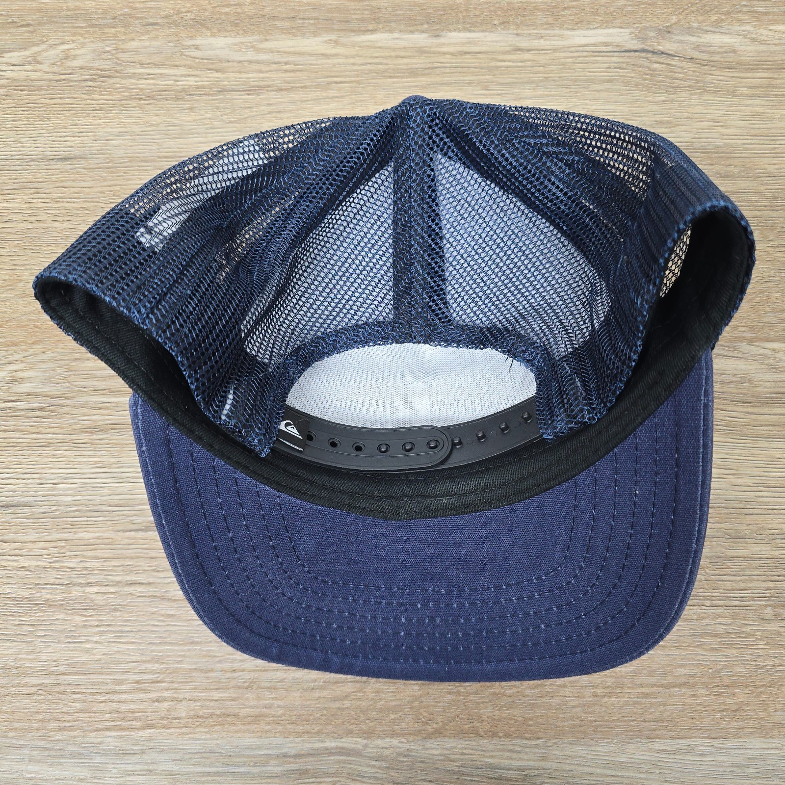 Quicksilver Hat Patch Adjustable Meshback Blue Ca… - image 7