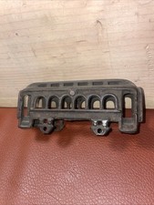 Vintage Cast Iron TOY Train/trolley Passenger Car. NO WHEELS.
