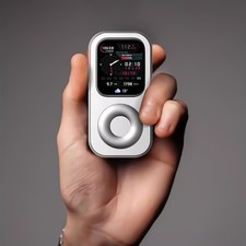 iWatchPod Aluminum Alloy Case for Apple Watch 44mm -Turn Watch into Retro iPod