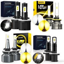 LED Foglight Bulbs High/Low Beam Fog Light White/Yellow For Pontiac Bonneville E