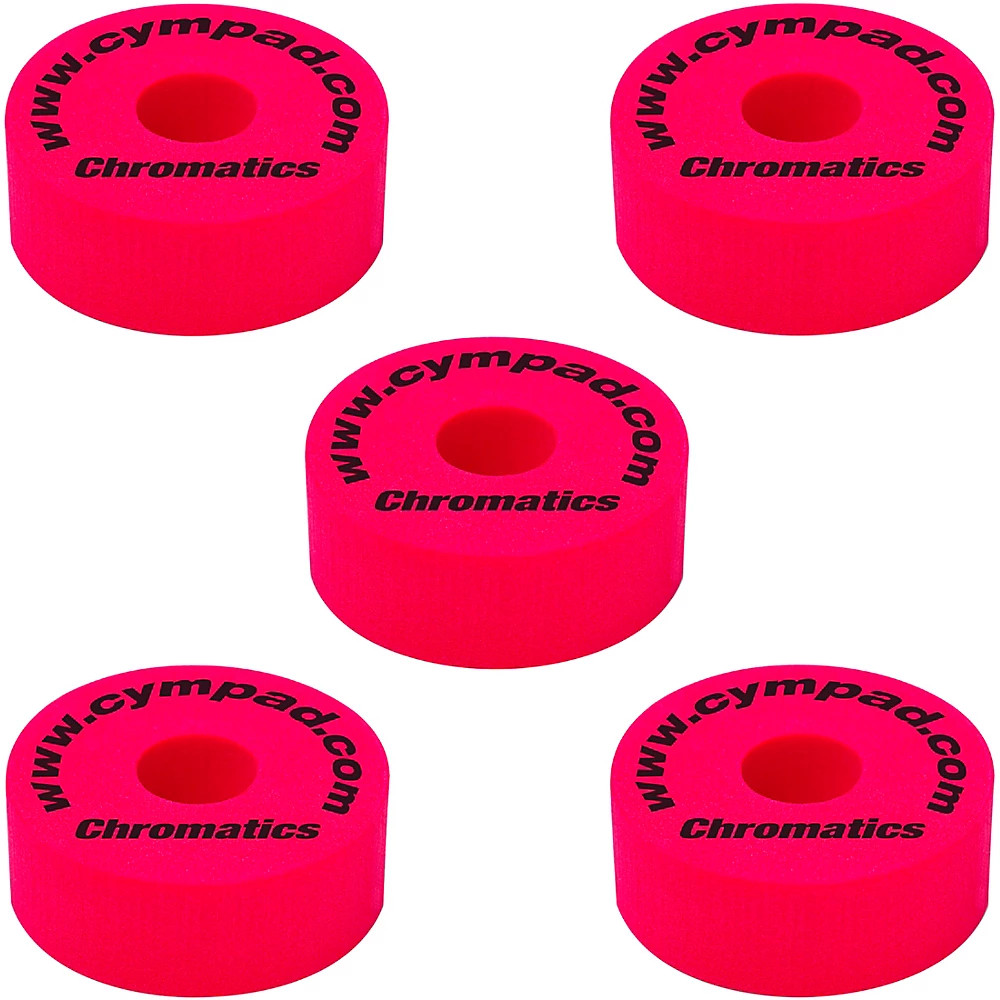 Cympad Chromatics Foam Cymbal Washer 5-Piece Crash Set Red