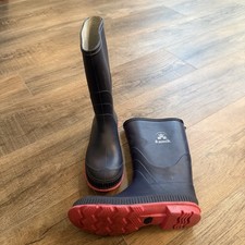 Kamik Kids Girls Big 4 Rain Boots Pink Navy Outdoor Weather Summer Fall Walking