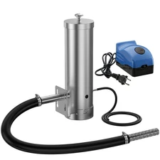 Cold Smoke Generator with Lid & Air Pump, Portable Electric BBQ Smoker, Wood ...