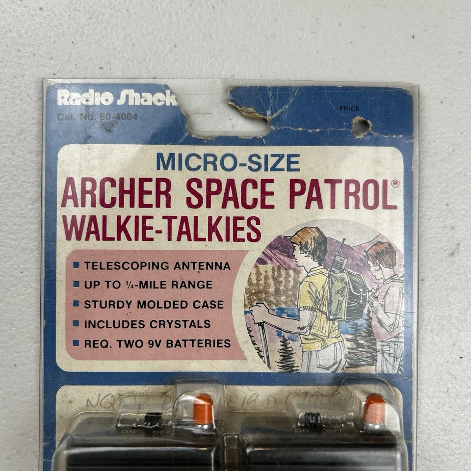 RadioShack ARCHER PATRULLA ESPACIAL WALKIE TALKIES REGRESO AL FUTURO - LEER Foto 2 de 4