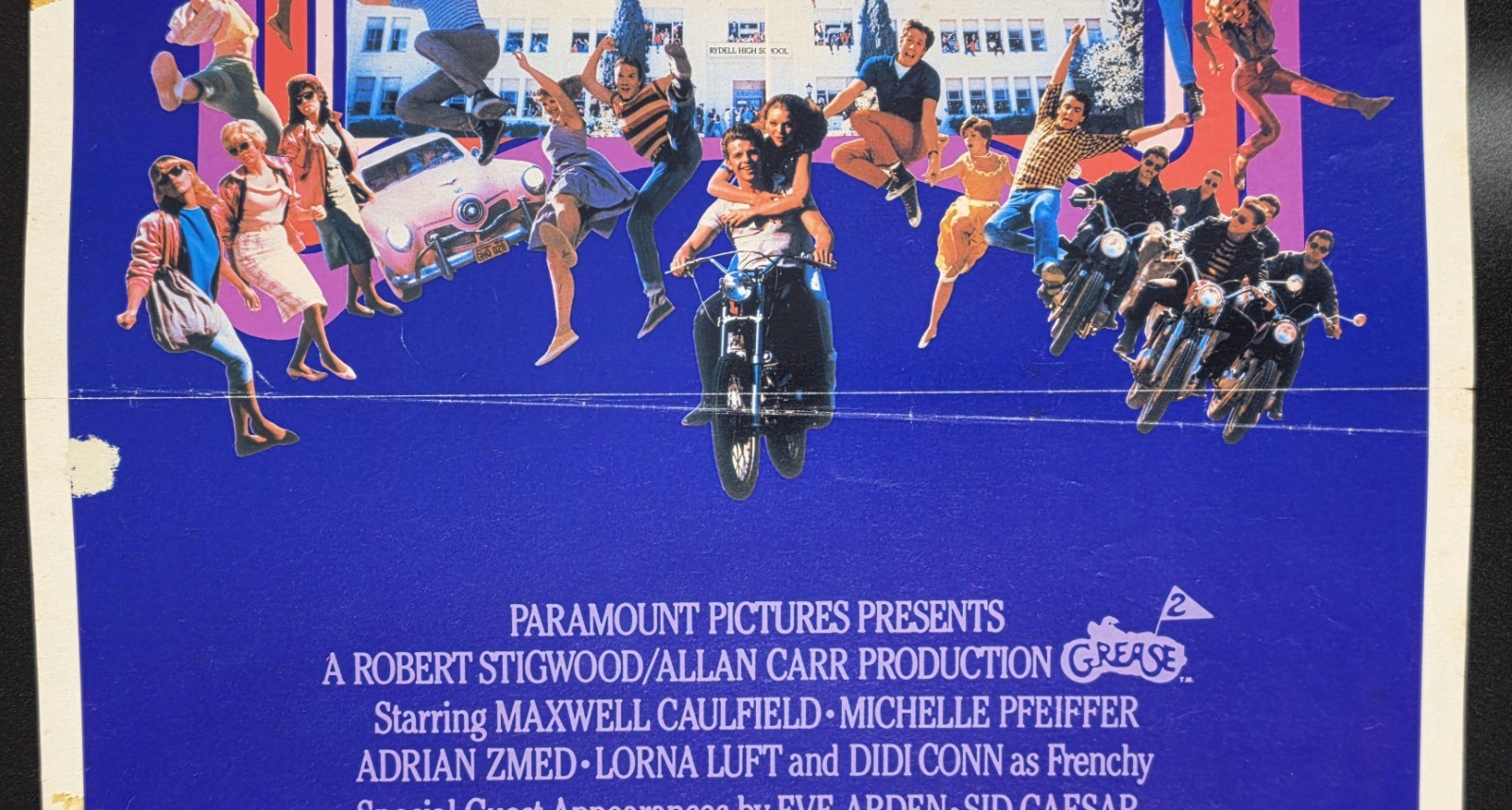 1982 Original Australian Daybill Grease 2 Michelle Pfeiffer Musical G image 6