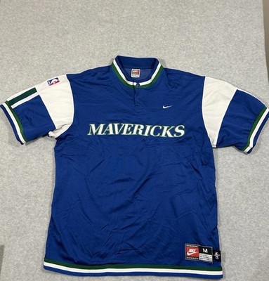 Vintage 90s Dallas Mavericks Nike NBA Authentics Shooting Warm Up  display picture 1