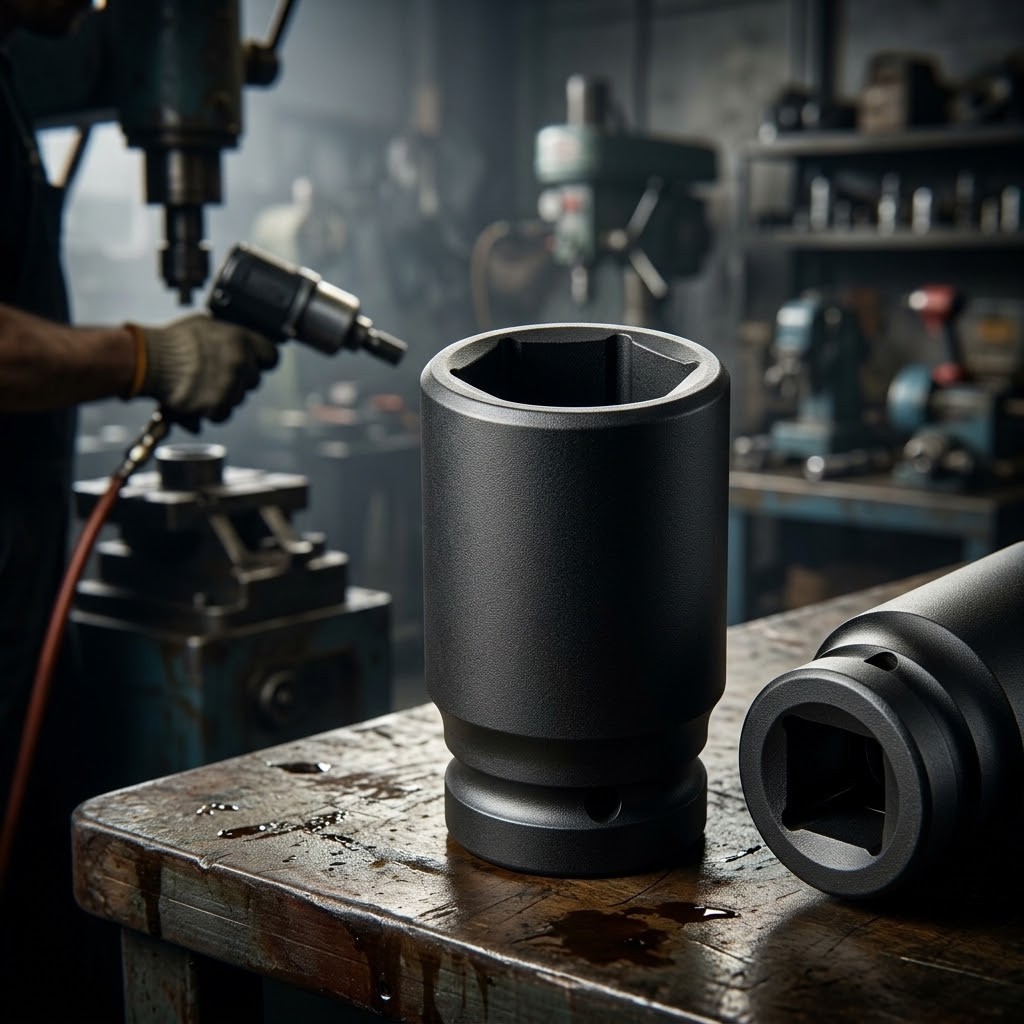 1 inch Drive Deep Impact Socket — Chrome Vanadium — 6-Point