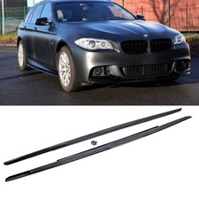 Seitenschweller Leisten hochglanz Schwarz Set passt f�r BMW F10 F11 mit M-Paket