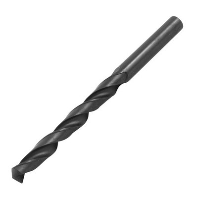 High Speed Steel Twist Drill Bit Straight Split Point Stem Black 7.3mm