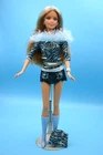 Fashion Fever Barbie Doll Mattel #K9811 Blue Streaked Blonde Hair
