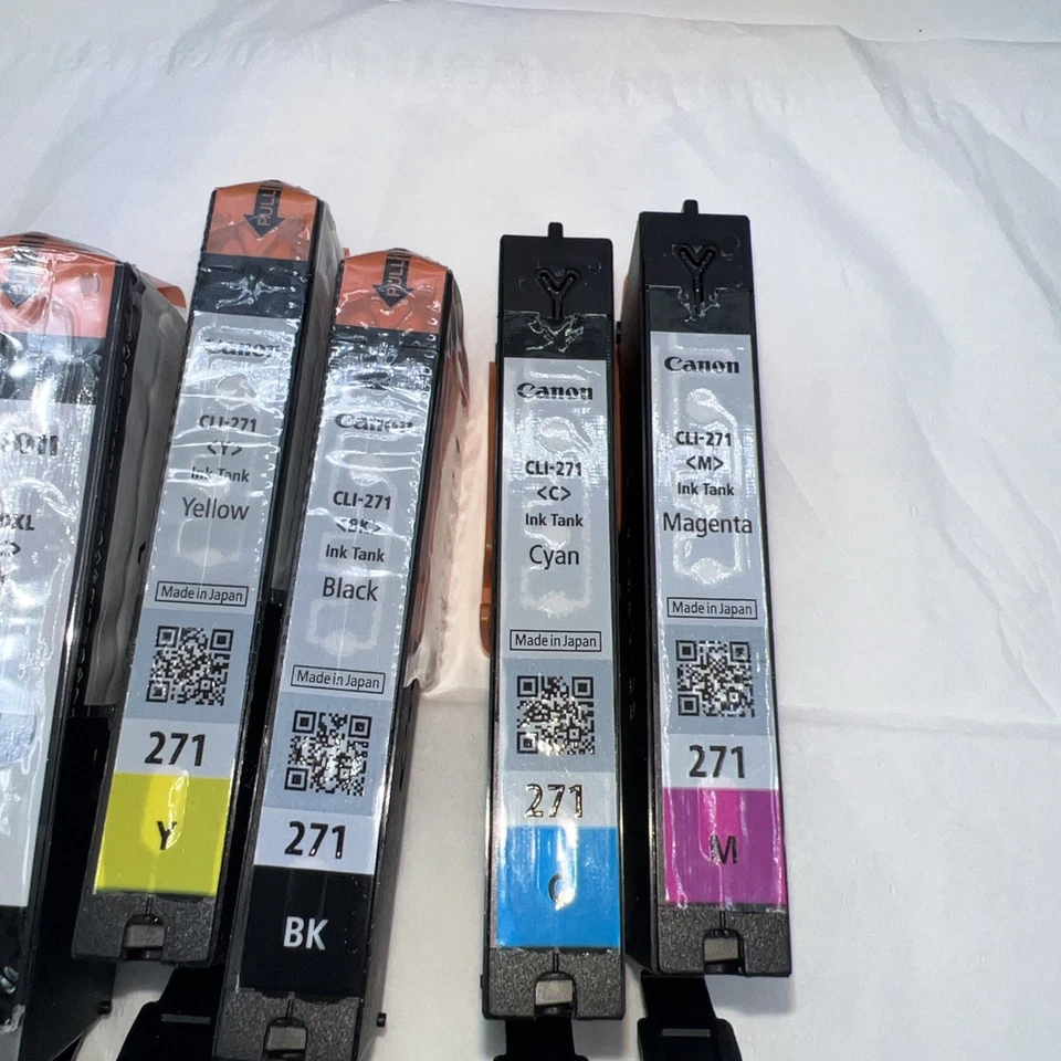 Cartucho de tinta original Canon 270XL negro 271 negro cian magenta amarillo paquete de 5 unidades - leer Foto 4 de 4