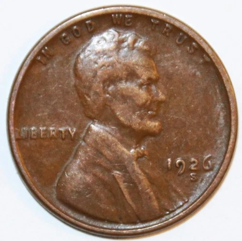 1926-S Lincoln Cent - Extra Fine - #9086D