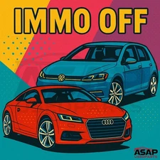 💣 IMMO OFF IMMOBILIZER DELETE PROGRAMMING SERVICE FOR AUDI & VW VOLKSWAGEN 💣