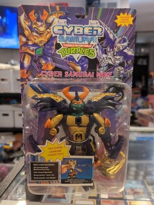 1994 Cyber Samurai Mike MOC TMNT Vintage Ninja Turtles Figure NEW #2
