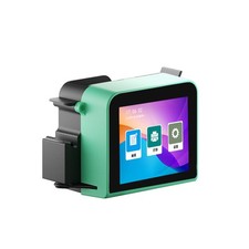 12.7mm Handheld Inkjet Printer Prints Batch Code and Lot Number on Snack Boxes