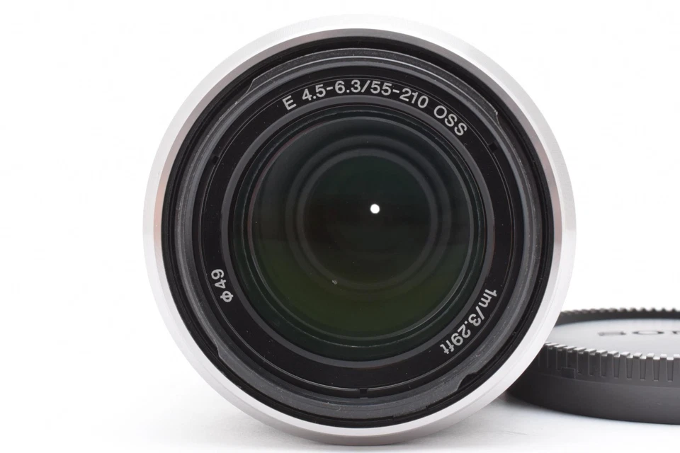 Lente SONY E 55-210mm f/4.5-6.3 OSS SEL55210 Silver [EXC++] de JAPÓN E2567 - Imagen 3 de 4