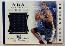 2013-14 Panini National Treasures - Nba Rookie Materials Rudy Gobert #6 /99