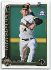 2025 Topps MLB Debut Zander Mueth #PD-120 Bradenton Marauders
