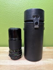 Vintage Canon FD Lens 200mm 1:4 Made In Japan SLR / Telephoto Manual Focus Case