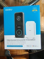 aosu smart wifi doorbell wireless video color camera