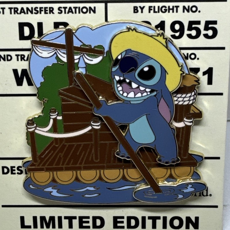 Stitch - Lilo and Stitch - Tom Sawyer's Island - Adventure LE 1800 Pin 78616