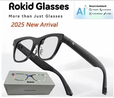 Rokid Glasses Smart AI AR Glasses 12MP Camera 89 Languages Live AI-Translation