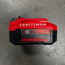 GENUINE CRAFTSMAN [CMCB204] V20 4.0 AH RECHARGEABLE 20-VOLT LITHIUM ION BATTERY