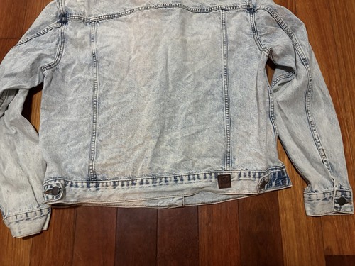 Denim Blue Acid Stone Wash RIPCURL Jacket Womens size L - Picture 8 of 10