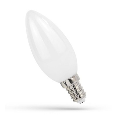 LED Filament Kerze Lampe 5,5Watt E14 matt 650lm Licht 840 Neutralweiß 4000K