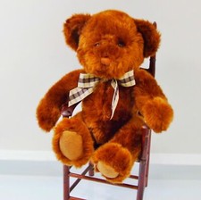 Russ Berrie Applause Classic Brown Teddy Bear Toy Brown Plush Stuffed Animal