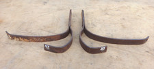1939 Chevy Front Bumper Brackets Original Gm Pair Master Deluxe 85